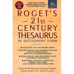 ISBN Roget’s 21st Century Thesaurus, Livre broché, 976 pages