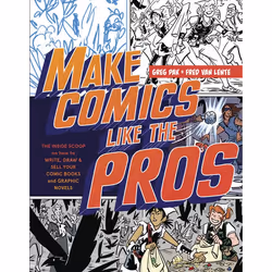 ISBN Make Comics Like the Pros, Livre broché, 160 pages