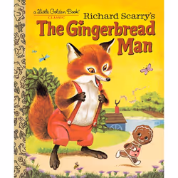 ISBN Richard Scarry’s The Gingerbread Man, Anglais, Couverture rigide, 24 pages