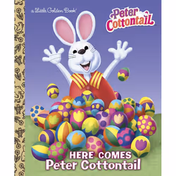 ISBN Here Comes Peter Cottontail Little Golden Book (Peter Cottontail), Anglais, Couverture rigide, 24 pages
