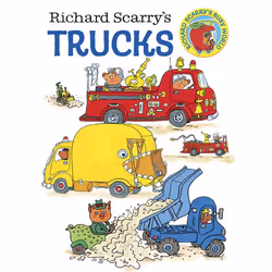 ISBN Richard Scarry’s Trucks, Anglais, Couverture rigide, 24 pages