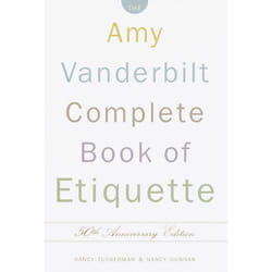 ISBN The Amy Vanderbilt Complete Book of Etiquette livre Couverture rigide