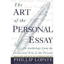 ISBN The Art of the Personal Essay livre classiques Anglais