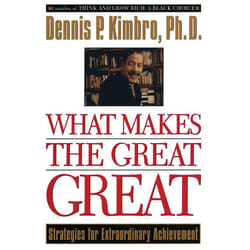 ISBN What Makes the Great Great livre