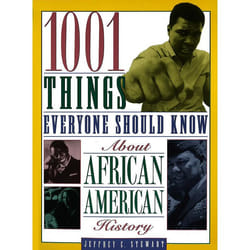 ISBN 1001 Things Everyone Should Know About African American History livre