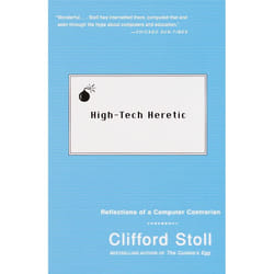 ISBN High Tech Heretic livre