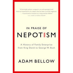 ISBN In Praise of Nepotism livre biographie Anglais Livre broché 576 pages