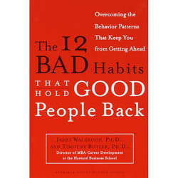 ISBN The 12 Bad Habits That Hold Good People Back livre
