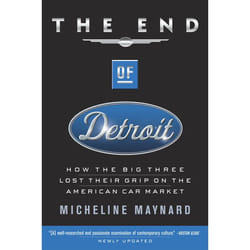 ISBN The End of Detroit livre