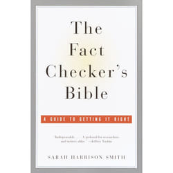 ISBN The Fact Checker’s Bible livre