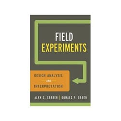 ISBN Field Experiments: Design, Analysis, and Interpretation livre société Anglais