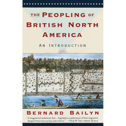 ISBN The Peopling of British North America livre