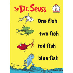 ISBN One Fish Two Fish Red Fish Blue Fish Couverture rigide