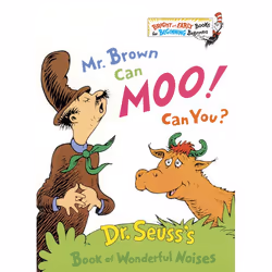 ISBN Mr. Brown Can Moo! Can You?, Anglais, Couverture rigide, 36 pages