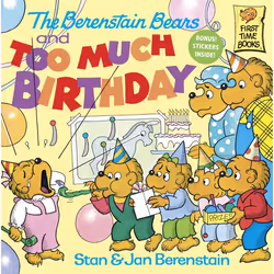 ISBN The Berenstain Bears and Too Much Birthday, Anglais, Livre broché, 32 pages