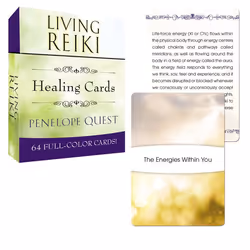 ISBN Living Reiki Healing Cards, Penelope Quest, Cartes, TarcherPerigee, 26/12/2013, Format des cartes, 1 pièce(s)