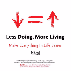 ISBN Less Doing, More Living, Livre broché, 144 pages