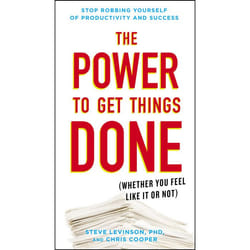 ISBN The Power to Get Things Done livre