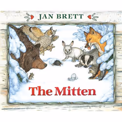ISBN The Mitten, Anglais, Couverture rigide, 32 pages