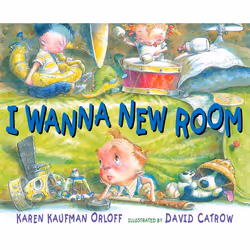 ISBN I Wanna New Room, Anglais, Couverture rigide, 32 pages