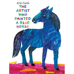 ISBN The Artist Who Painted a Blue Horse Couverture rigide