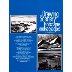 ISBN Drawing Scenery: Seascapes and Landscapes, Livre broché, 128 pages