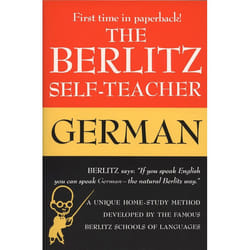 ISBN The Berlitz Self-Teacher — German livre