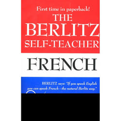 ISBN The Berlitz Self-Teacher — French livre