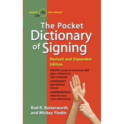 ISBN Pocket Dictionary of Signing livre