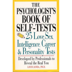 ISBN The Psychologist’s Book of Self-Tests livre