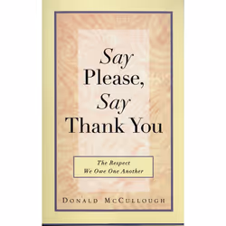 ISBN Say Please, Say Thank You, Livre broché, 304 pages