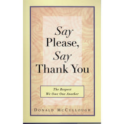 ISBN Say Please, Say Thank You livre