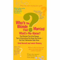ISBN Who’s the Blonde That Married What’s-His-Name?, Livre broché, 160 pages