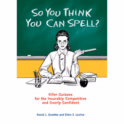 ISBN So You Think You Can Spell?, Livre broché, 288 pages