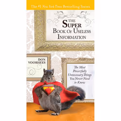 ISBN The Super Book of Useless Information, Livre broché, 272 pages