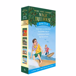 ISBN Magic Tree House Volumes 25-28 Boxed Set, Anglais, 96 pages