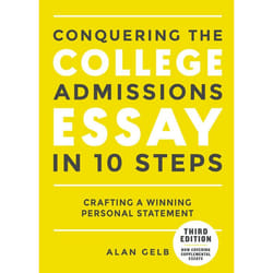 ISBN Conquering the College Admissions Essay in 10 Steps, Third Edition livre