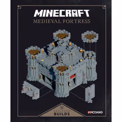 ISBN Minecraft: Exploded Builds: Medieval Fortress, Anglais, Couverture rigide, 80 pages