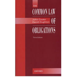 The Common Law Of Obligations