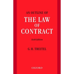 ISBN An Outline of the Law of Contract livre