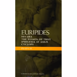 ISBN Euripides Plays: 2 (Cyclops; Hecuba; Iphigenia in Aulis; Trojan Women), Anglais, Livre broché, 240 pages