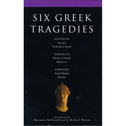 ISBN Six Greek Tragedies (Persians; Prometheus Bound; Women of Trachis; Philoctetes; Trojan Women; Bacchae) livre Théatre Anglais
