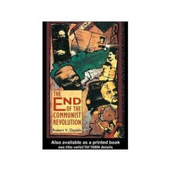ISBN END OF THE COMMUNIST REVOLUTION livre politique Anglais
