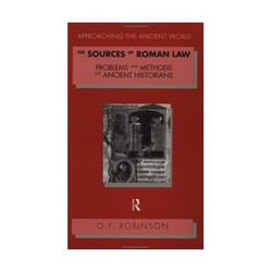 ISBN SOURCES OF ROMAN LAW livre politique Anglais