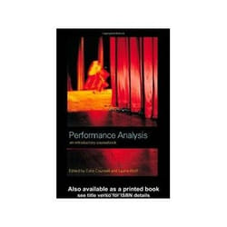 ISBN Performance Analysis: An Introductory Coursebook livre Littérature Anglais