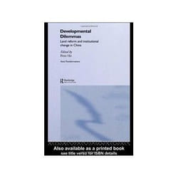 ISBN Developmental Dilemmas: Land Reform and Institutional Change in China livre Business & finance Anglais Couverture rigide