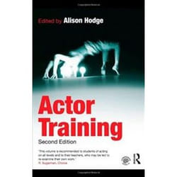 ISBN Actor Training 2e livre Théatre Anglais