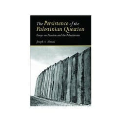 ISBN Persistence of the Palestinian Question livre politique Anglais