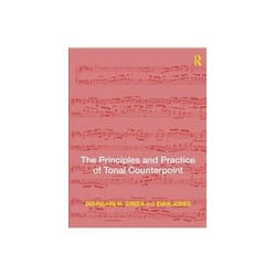 ISBN Principles and Practice of Tonal Counterpoint livre Musique Anglais