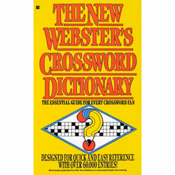 ISBN The New Webster’s Crossword Dictionary, Édition de poche, 512 pages